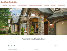 Tablet Screenshot of annblackrealty.com
